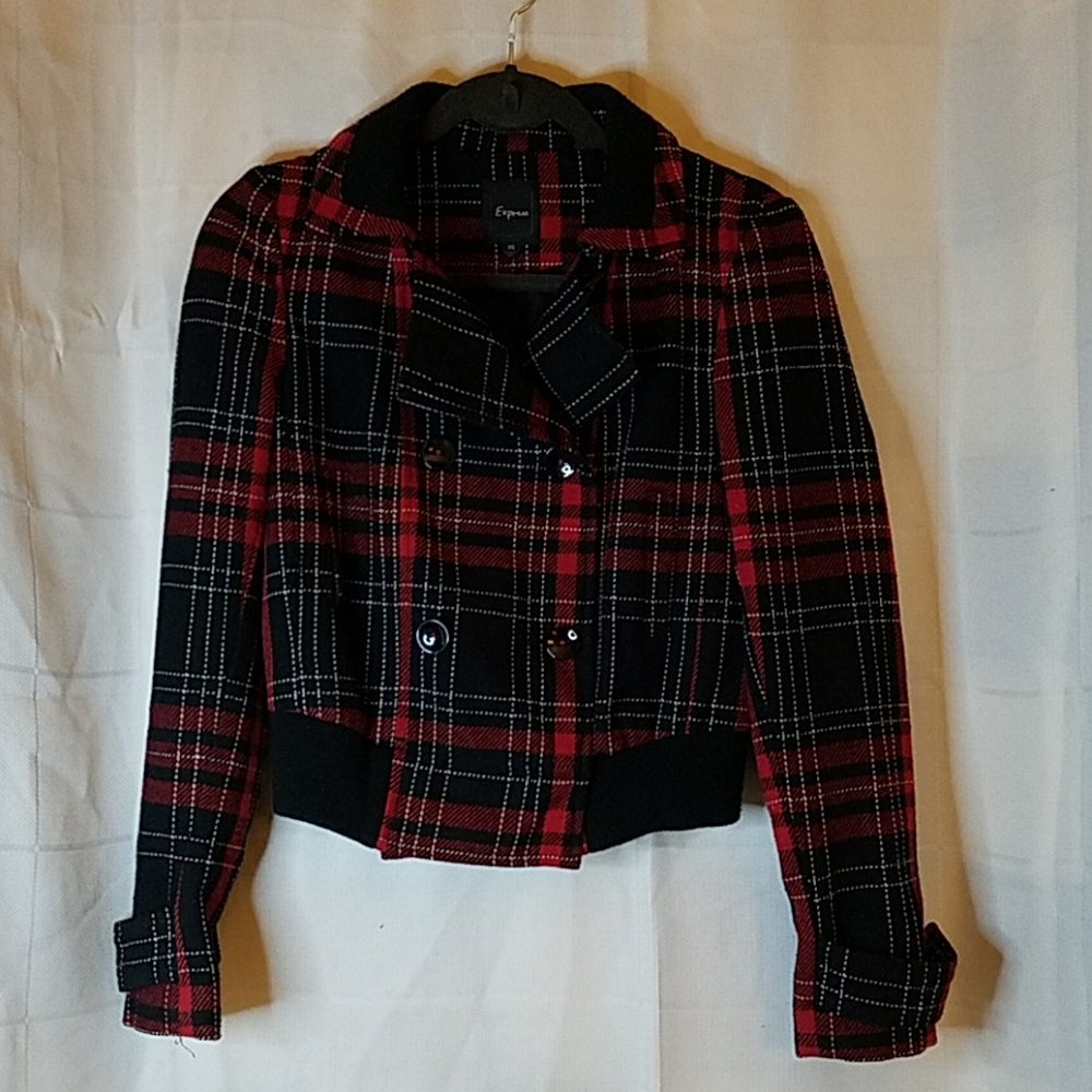 very cute plaid jacket